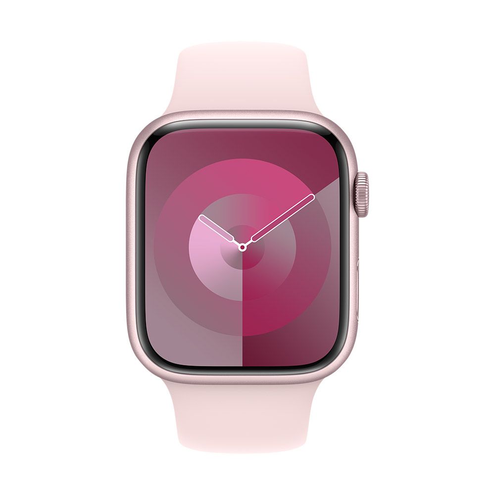 Apple 蘋果  Watch Series 9 GPS 45mm 粉紅色鋁金屬錶殼