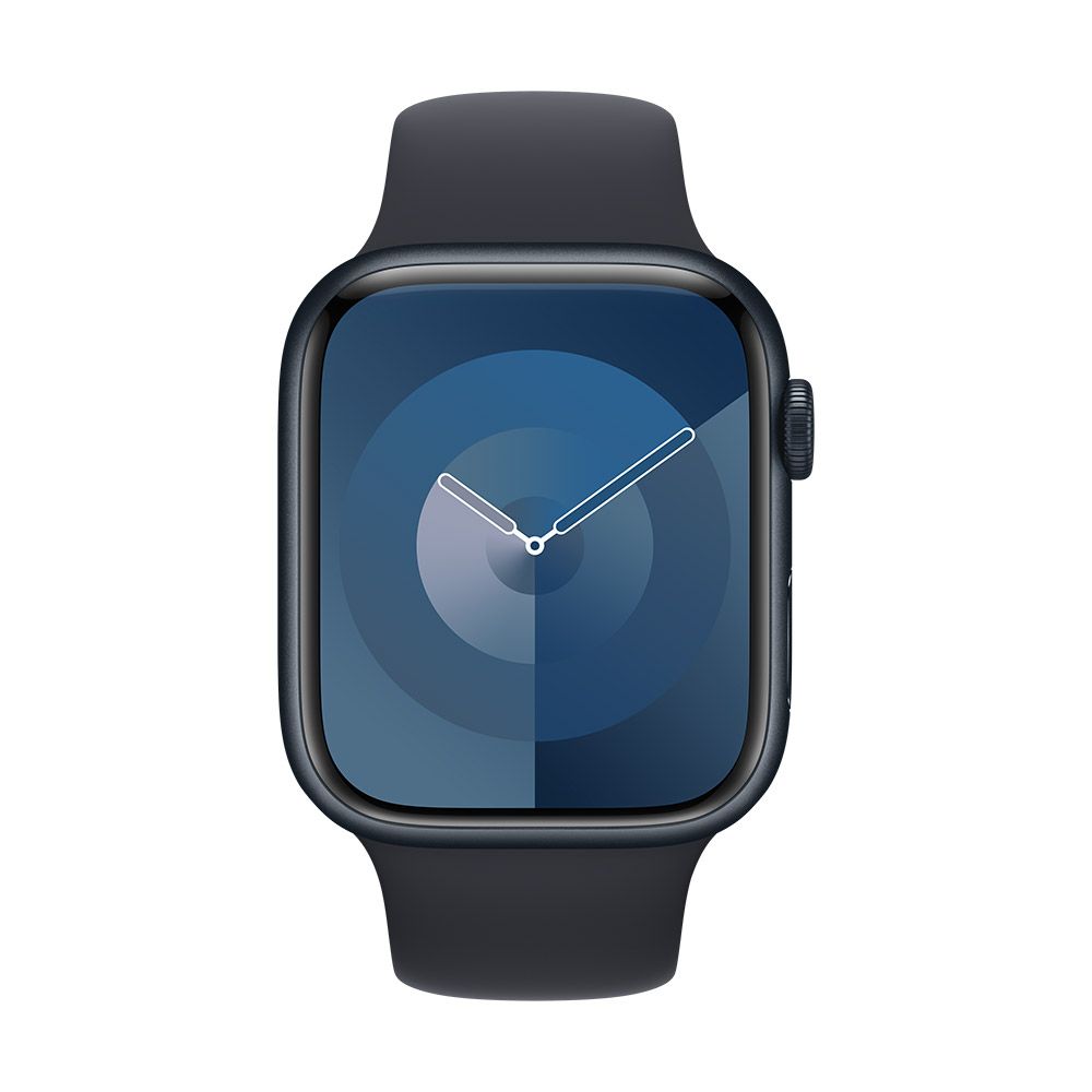 Apple 蘋果  Watch Series 9 GPS 45mm 午夜色鋁金屬錶殼