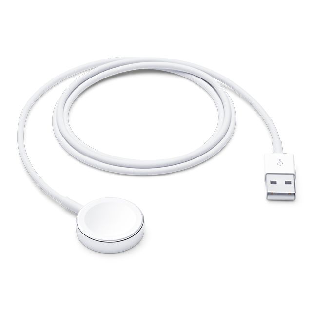 Apple 蘋果  Watch 磁性充電器對 USB 連接線 (1m)