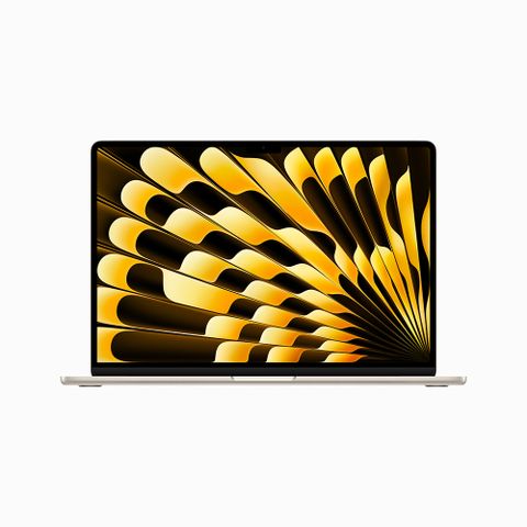 MacBook Air 15 Apple M2晶片配備 8 核心 CPU、10 核心 GPU、512GB 星光色
