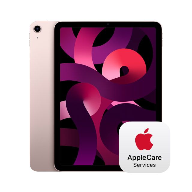 2022 Apple iPad Air 5 10.9吋64G WiFi 粉紅色+Apple Pencil - PChome