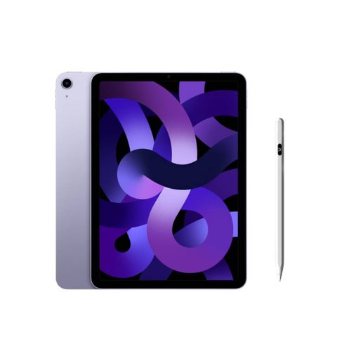 2022 Apple iPad Air 5 10.9吋 64G WiFi 紫色+電量顯示磁力吸附觸控筆