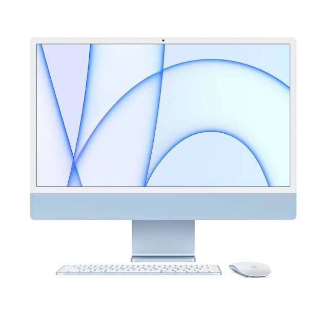 24 iMac Retina 4.5K display: Apple M1/8core CPU/8core GPU, 256GB