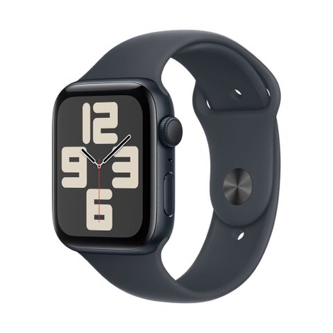 Apple Watch SE GPS 44 mm午夜色鋁製錶殼