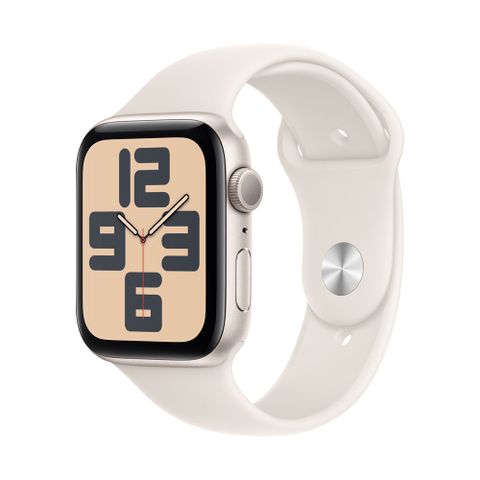 Apple 蘋果 Apple Watch SE GPS 44 mm 星光色鋁製錶殼