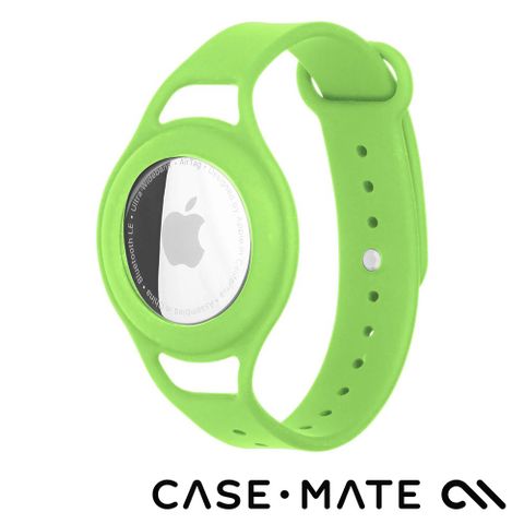 Case-Mate 美國 CASEMATE AirTag 專用孩童定位手環- 萊姆綠