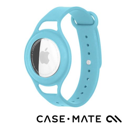 美國 CASE·MATE AirTag 專用孩童定位手環 - 天空藍