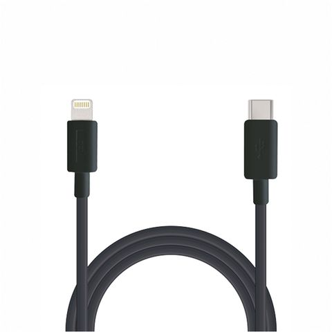 PQI i-Cable LC PD快充 蘋果傳輸充電線 黑色 100cm