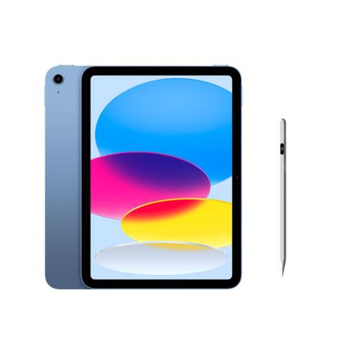 Apple 第十代 iPad 10.9吋 64G WiFi 藍色 (MPQ13TA/A)+電量顯示磁力吸附觸控筆