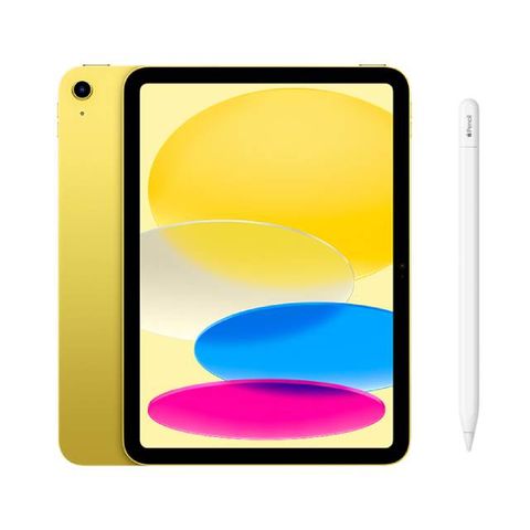 Apple 蘋果 第十代 iPad 10.9吋 256G WiFi 黃色 (MPQA3TA/A)+ Pencil (USB-C)