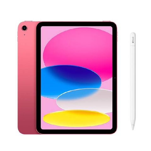 Apple 蘋果 第十代 iPad 10.9吋 256G WiFi 粉紅色 (MPQC3TA/A)+ Pencil (USB-C)