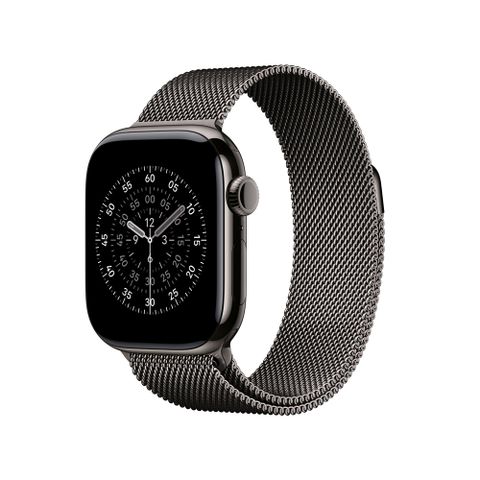Apple Watch Series 11 GPS + LTE 42mm 石瓦色錶殼搭配 米蘭錶環金屬石瓦色