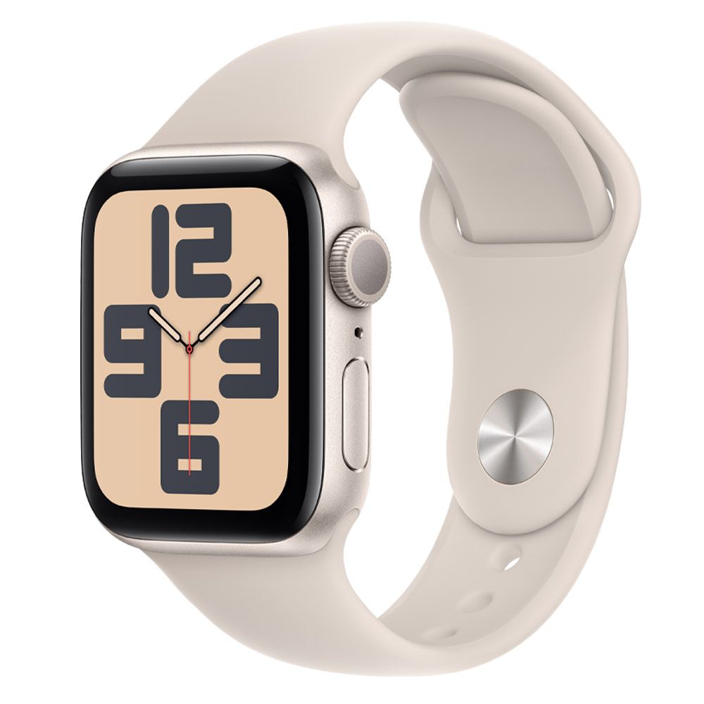 限時現省$611 Apple Watch SE (GPS) 44mm 星光色鋁金屬錶殼