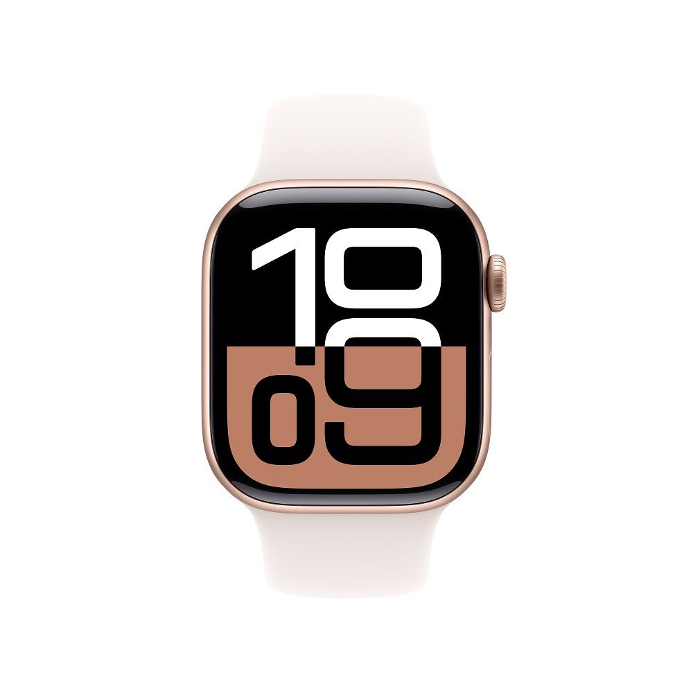 Apple 蘋果 Apple Watch Series 10 GPS 42 mm 玫瑰金鋁製錶殼