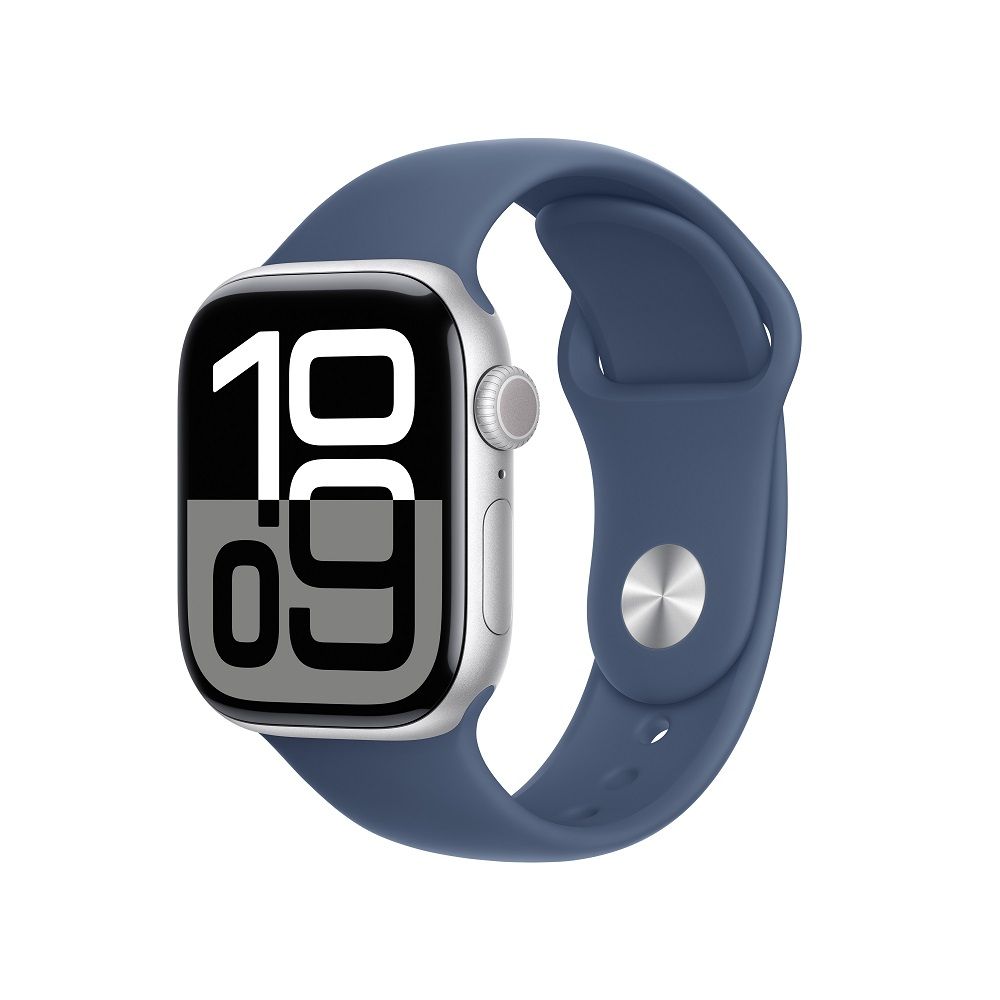 Apple 蘋果 Apple Watch Series 10 GPS 46mm 銀色鋁製錶殼