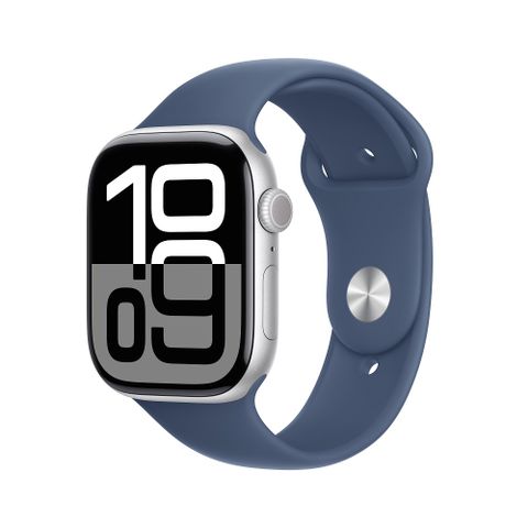 Apple Watch Series 10 GPS 46mm 銀色鋁製錶殼
