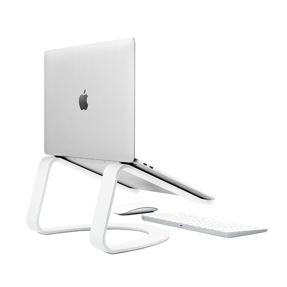 Twelve South  CURVE MACBOOK U 型金屬支架-珍珠白