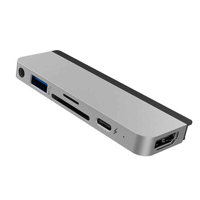 HyperDrive 6-in-1 iPad Pro USB-C Hub-銀- PChome 24h購物