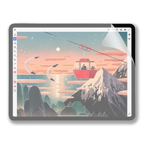 【嚴選】iPad Pro 12.9吋 2020/2018繪圖專用類紙膜保護貼