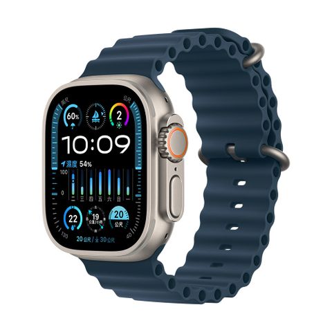 搭hyper 20W充電頭Apple Watch Ultra 2 GPS + Cellular, 鈦金屬錶殼,49mm