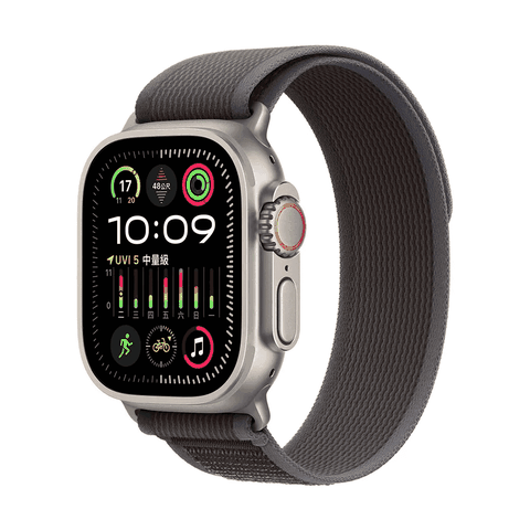 限時優惠價Apple Watch Ultra 2 GPS + Cellular, 49mm 藍+黑色越野錶環 S/M