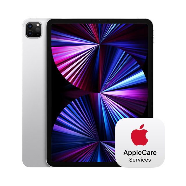 2021 iPad Pro 11吋128G WiFi 銀色(MHQT3TA/A) - PChome 24h購物