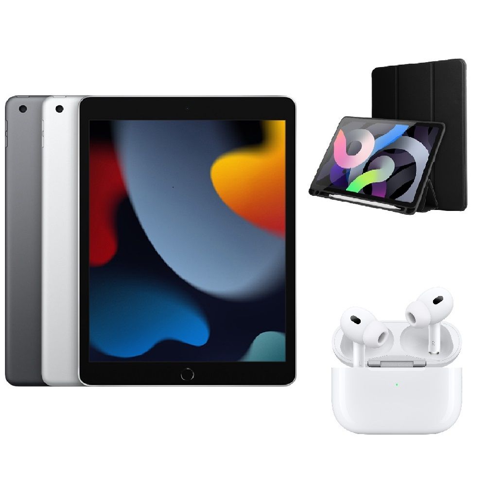 Apple 蘋果 iPad 9 10.2吋 2021 256G WIFI airpods pro配件組