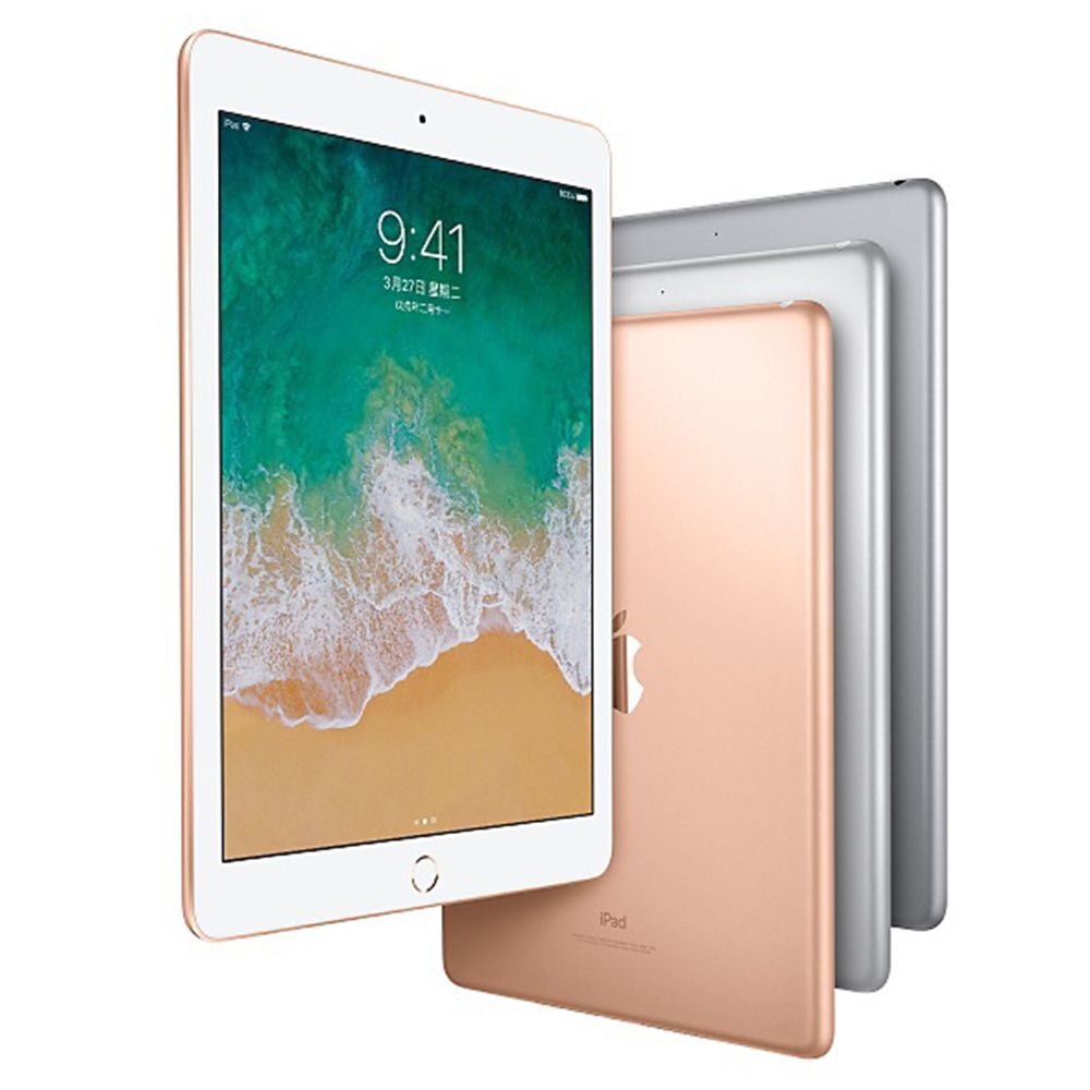 福利品】Apple iPad 6 Wi-Fi 128GB(A1893)-金色- PChome 24h購物