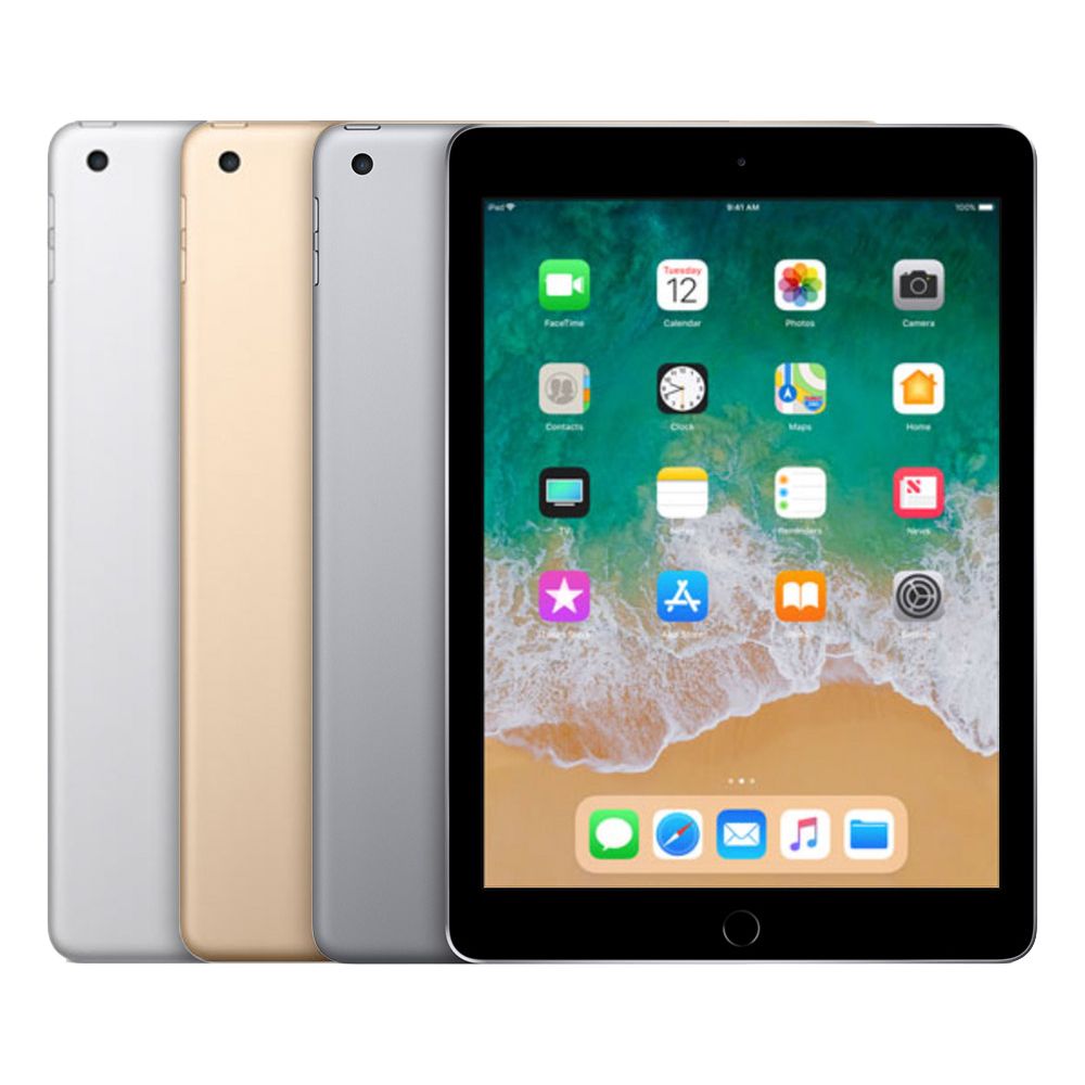 Apple 蘋果 【福利品】 iPad 6 (2018) Wi-Fi 128GB 9.7吋 平板電腦 外觀9成9新9.7 吋大螢幕