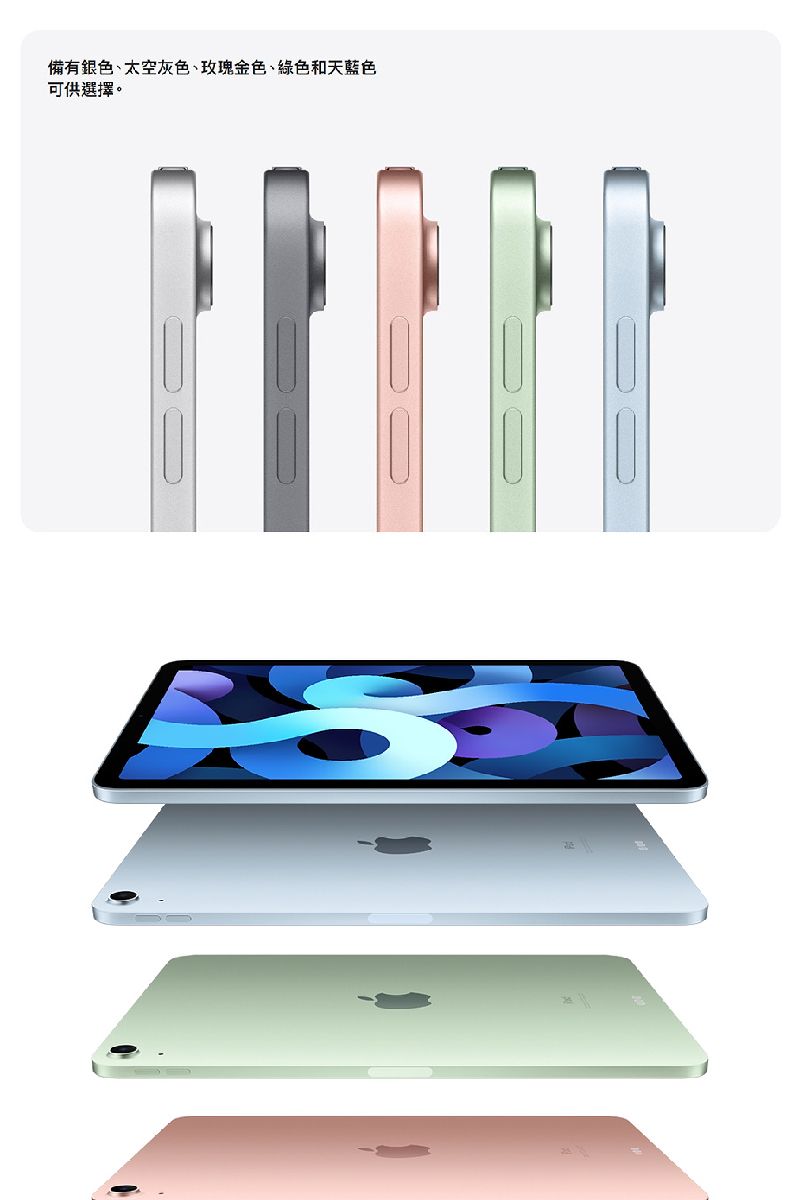 福利品】Apple iPad Air 4 Wi-Fi 64GB(A2316) - PChome 24h購物