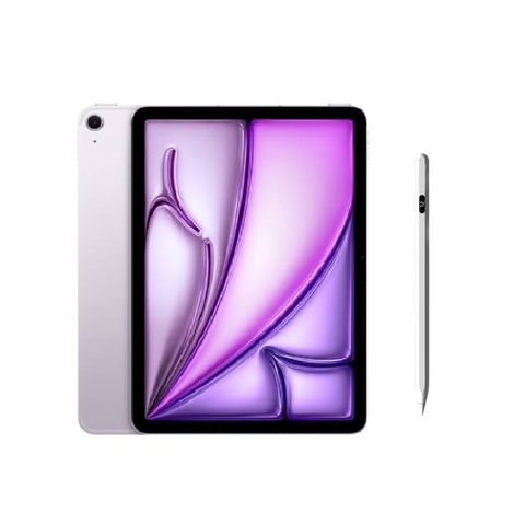 Apple 蘋果 2024  iPad Air 13吋 1TB WiFi 紫 (MV2T3TA/A)+磁力吸附觸控筆