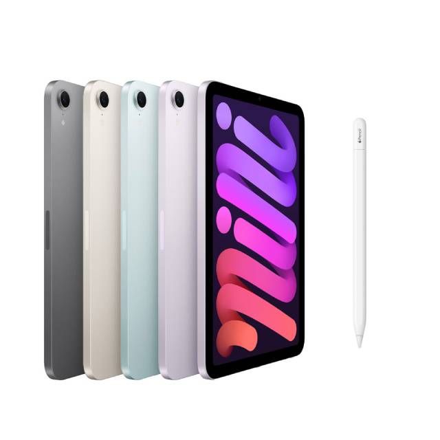 Apple 蘋果 第七代 iPad mini 8.3 吋 512G WiFi+Apple Pencil (USB-C)