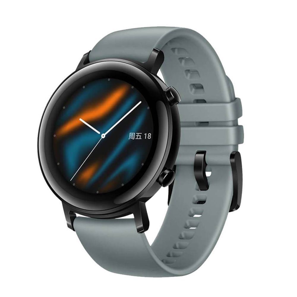 福利品】華為HUAWEI Watch GT2 42mm (DAN-B19) 智慧型手錶- 湖光青