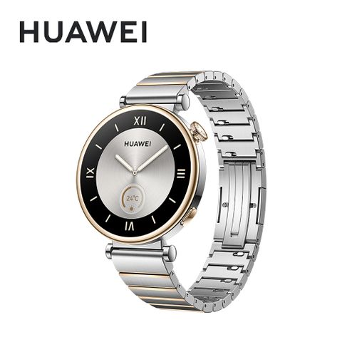 HUAWEI 華為 Watch GT4 41mm GPS運動健康智能時尚手錶 尊享款-皓月銀