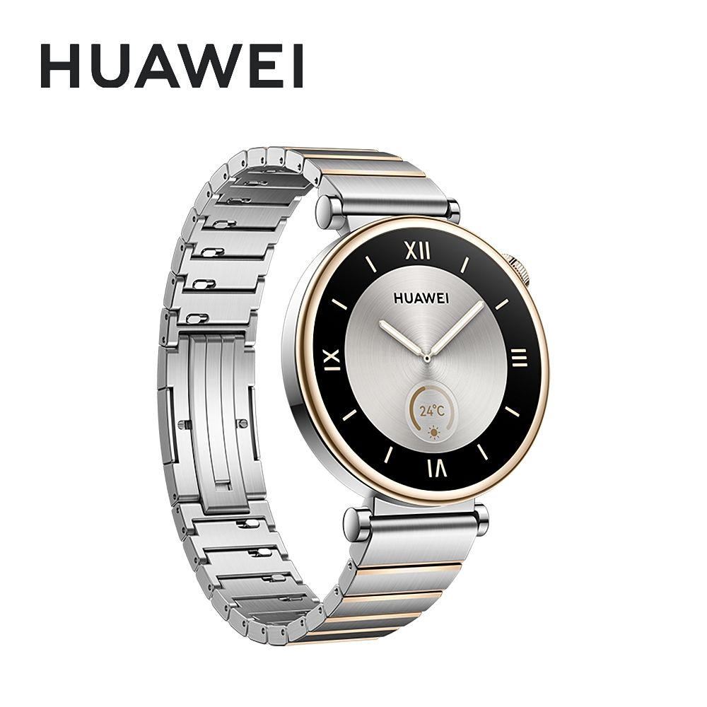 HUAWEI 華為   Watch GT4 41mm GPS 運動健康 智慧手錶 尊享款-皓月銀