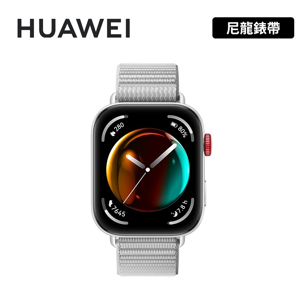 HUAWEI 華為  Watch Fit 3 1.82吋 智慧手錶 尼龍錶帶款 蒼芎灰