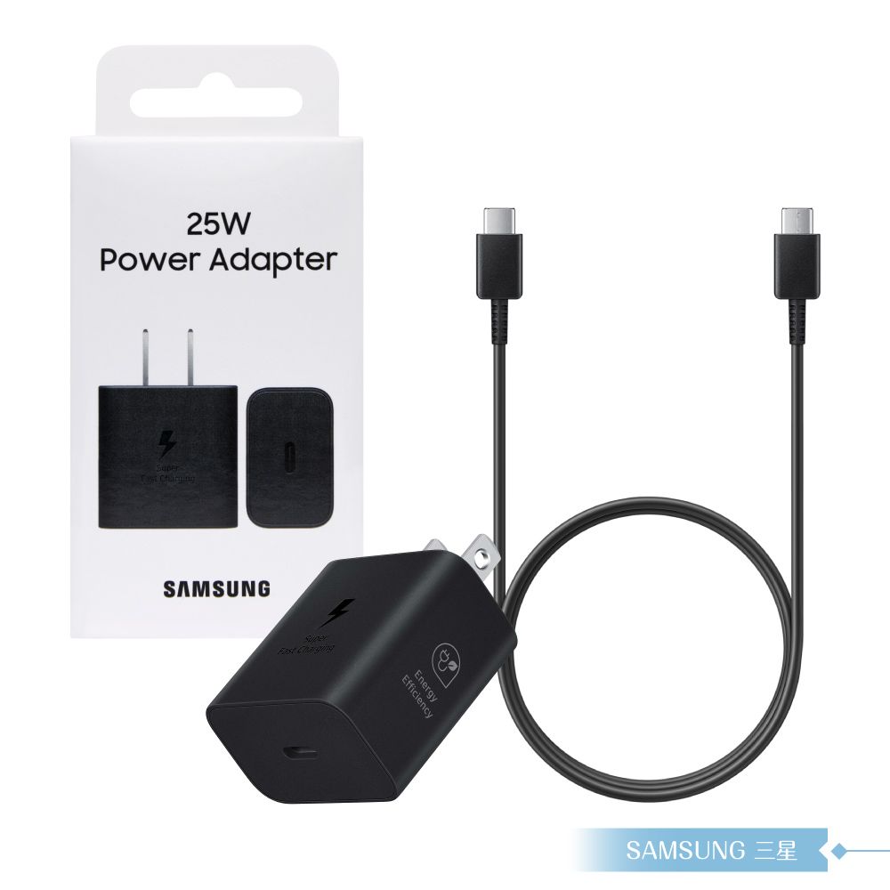 Samsung 三星  for Z Fold6 Flip6 25W快充組【附原廠盒裝T2510頭+三星製造雙Type C線】