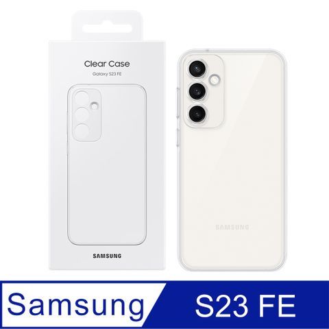 Samsung 三星 Galaxy S23 FE 5G 原廠透明保護殼 (EF-QS711)