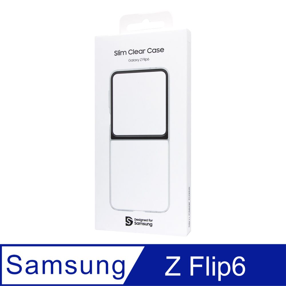 Samsung 三星 Galaxy Z Flip6 原廠透明保護殼 (GP-FFF741)