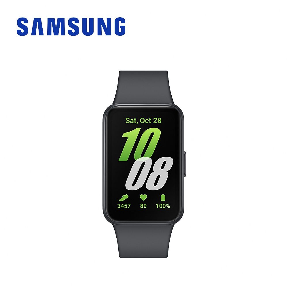 Samsung 三星  Galaxy Fit3 健康智慧手環 (SM-R390) 辰曜銀 / 雲霧粉 / 曜石灰