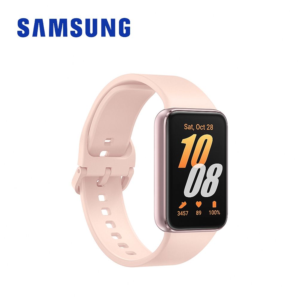 Samsung 三星  Galaxy Fit3 健康智慧手環 (SM-R390) 辰曜銀 / 雲霧粉 / 曜石灰