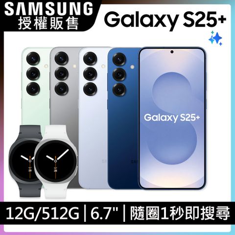 Samsung Galaxy S25+ (12G/512G) Watch8超值組