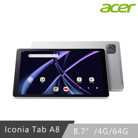 ACER 宏碁 Iconia Tab A8 8.7吋 WiFi版 (4G/64G) 平板電腦