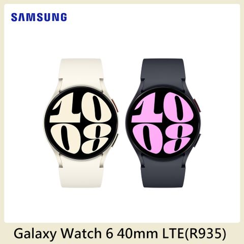 送玻貼+原廠錶帶(款式隨機)!!Samsung Galaxy Watch 6 LTE版 40mm (R935)