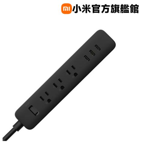 Xiaomi 小米 延長線 黑色(2入組)