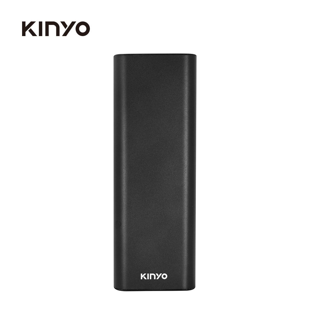 KINYO 10000mAh鋁合金行動電源 KPB-3100