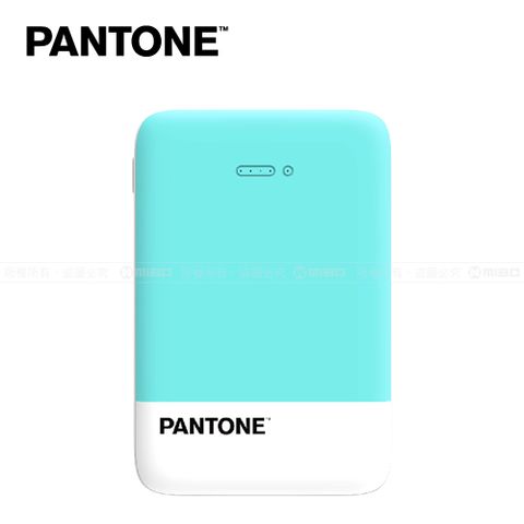 PANTONE 彩通 有線/無線 雙用 行動電源 5000mAh(湖水綠)