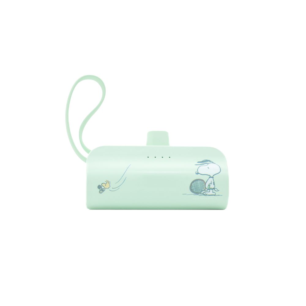 Miworks 米沃 icute SNOOPY(史努比系列) 隨身行動電源 5000mAh 自帶線