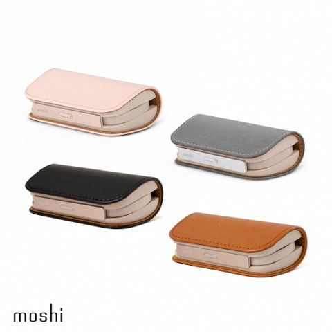 Moshi 摩仕 IonGo 5K Duo 雙向充電帶線行動電源 (USB-C 及 Lightning 雙充電線)