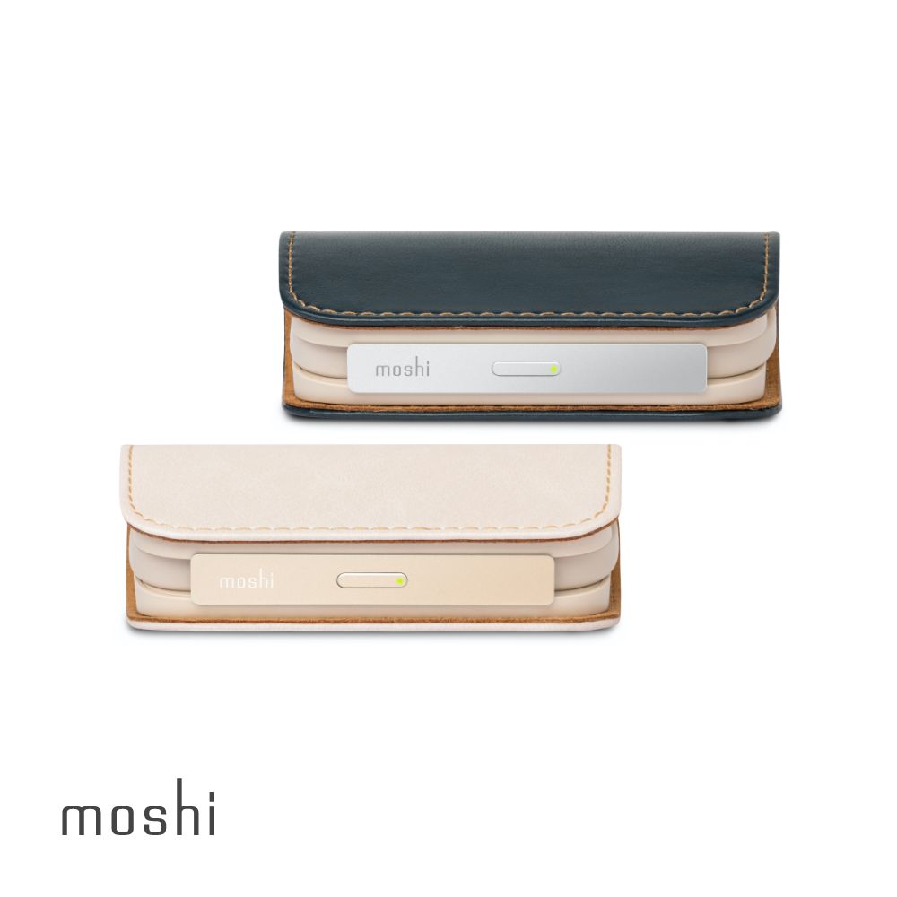 Moshi 摩仕 IonGo 5K 帶線行動電源 (USB-A 及 Lightning 雙充電線)